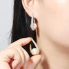 Pearl Hoops - Gold - Image #3