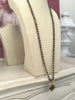 Bienvenue Bee  Necklace - Grey Moonstone - Image #3