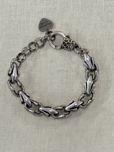 Fire In Her Soul Bracelet - Matte Silver - Image #1