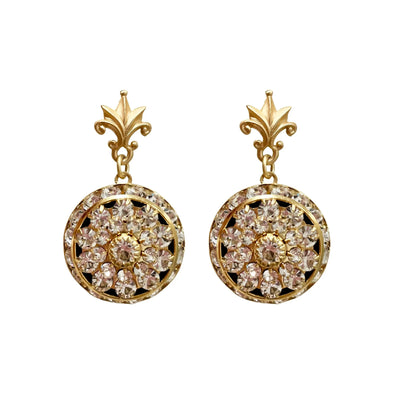 Byzantine Earrings - Gold - Image #1