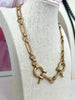 Saddle Necklace - Gold - Image #1