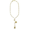 Verona Lariat Necklace - Gold - Image #3