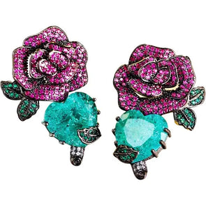 Vernazza Rose Earrings - Image #1