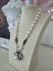 Bataglia Pearl Necklace - Silver - Image #3