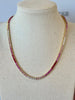Pink Ombre CZ Necklace