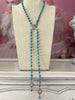 Turquoise Lariat Necklace