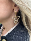 Paris Texas  Earrings - Gold