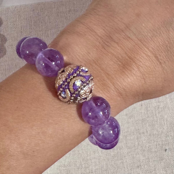 Lilac Amethyst Bracelet