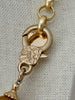 Innate Polish Golden Jade Stone Necklace
