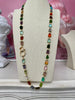 Gemstone Necklace - Gold