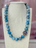 She Simply Is:  Swarovski Crystal Hoops - Blues
