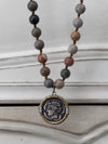 Roman Soldier Coin Necklace