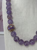 Oozed Class - Lavendar Amethyst Stone Necklace