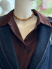 Accidental Icon Swarovski Crystal Necklace - Topaz