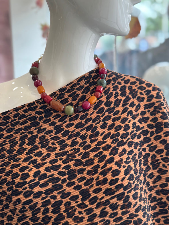 Joyous Multi Gemstone Necklace - Short