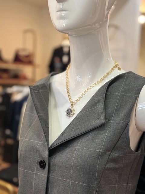 Petite French Bee Necklace