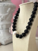 RARELEY GOSSIPED - BLACK ONYX NECKLACE