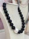 RARELEY GOSSIPED - BLACK ONYX NECKLACE