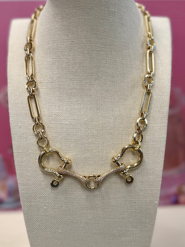 Long Horse-Bit Necklace