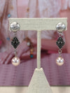 Pink Pearl Earrings