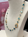 Blue Crystal Necklace - Image #2