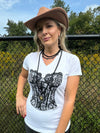 Black Jewel Queen Bee Long Necklace - Image #5