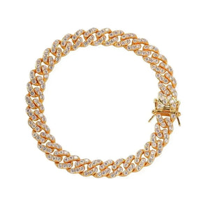 brave spirit chain bracelet - gold