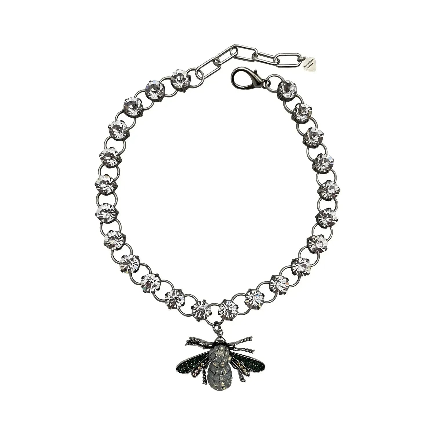 Swarovski crystal 2025 bee necklace