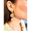 Green Opal Swarovski Crystyal Earrings - Image #2
